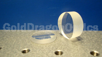 紫外熔石英（JGS1）平凸圆柱面透镜